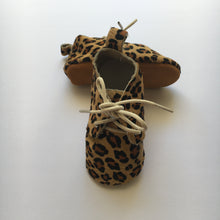 Leopard Print Baby Moccasins