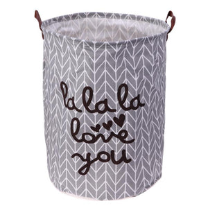 Large Storage Basket - la la la love you