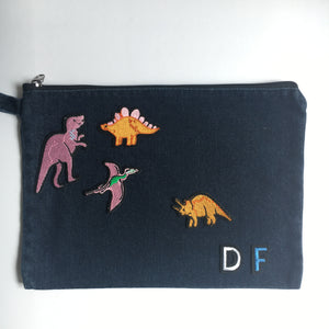 denim pouch  - design your own bag!