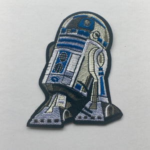 Iron on Embroidered Patch Badge - R2-D2
