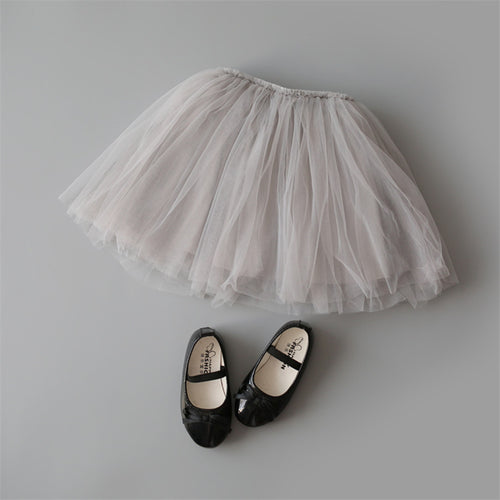 Princess Tulle Party Skirts - Grey