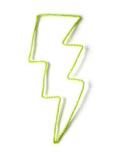 Lightning Bolt - comes in many colours