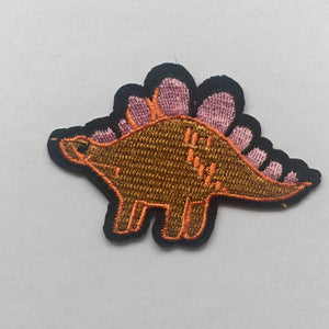 Iron on Embroidered Patch Badge - Dino 3
