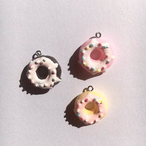 Doughnut Necklace - you choose the doughnut & string colour!