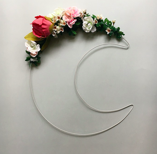 Large Floral Moon