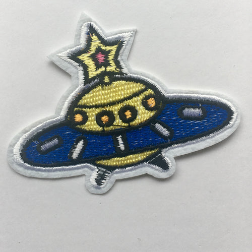 Iron on Embroidered Patch Badge - Space